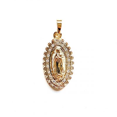 Dije Religioso Virgen de Guadalupe con Circonia 2 scaled